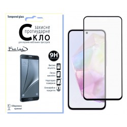 Захисне скло Fine Line Full Glue для Samsung Galaxy A35 5G (Black)