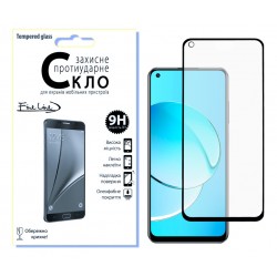Защитное стекло Fine Line Full Glue для Realme 10 4g (Black)