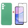 Комплект для Samsung Galaxy A15 панель + скло DENGOS (Mint) (DG-KM-59)