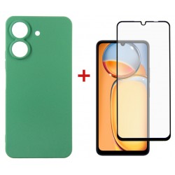 Комплект для Xiaomi Redmi 13C панель + скло DENGOS (Mint) (DG-KM-63)