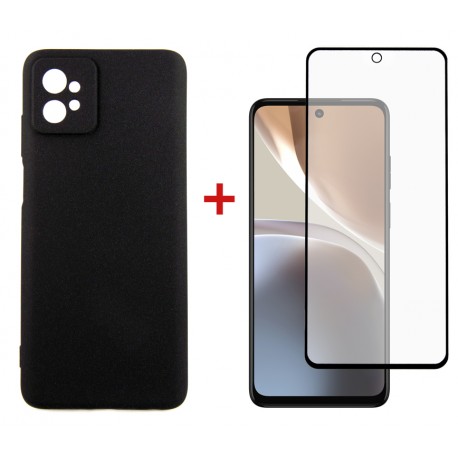 Комплект для Motorola G32 панель + скло DENGOS (Black) (DG-KM-49)