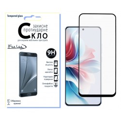 Защитное стекло Fine Line Full Glue для OPPO Reno 11F (Black)