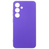 Комплект для Samsung Galaxy S24 панель Carbon + скло DENGOS (Purple) (DG-KM-102)
