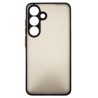 Комплект для Samsung Galaxy S24 панель + скло DENGOS (Black) (DG-KM-109)