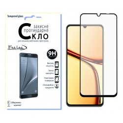 Защитное стекло Fine Line Full Glue для Realme C61 (Black)
