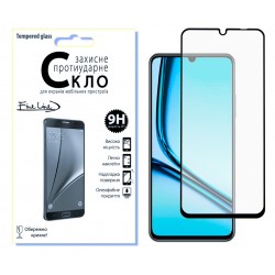 Защитное стекло Fine Line Full Glue для Realme Note 50 (Black)