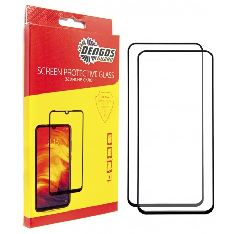 Набір 2 шт. захисне скло DENGOS для Samsung Galaxy S24 FE (DG-TG2P-60)
