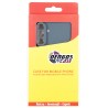 Комплект для Samsung Galaxy A56 панель Carbon + скло DENGOS (Grey) (DG-KM-138)