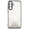 Комплект для Samsung Galaxy A56 панель Matte + скло DENGOS (Black) (DG-KM-141)