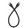 Кабель Fine Line заряда и синхронизации Type-C - Type-C 0.25м Black (NTK-TC-TC-SHRT-BLACK)