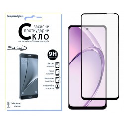 Защитное стекло Fine Line Full Glue для OPPO A40m (Black)