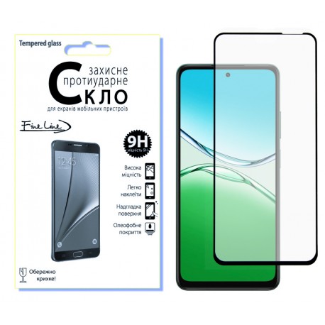 Захисне скло Fine Line Full Glue для OPPO A5 4G (Black)