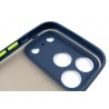Панель Fine Line Matte для iPhone 17 Pro Max (blue)