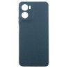 Комплект для Motorola G06 панель Carbon + скло DENGOS (Blue) (DG-KM-174)