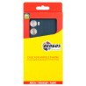 Комплект для Motorola G06 панель Carbon + скло DENGOS (Blue) (DG-KM-174)