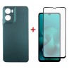 Комплект для Motorola G06 панель Soft + скло DENGOS (Green) (DG-KM-180)