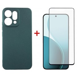 Комплект для Oppo Reno14 5G панель Soft + скло DENGOS (Green) (DG-KM-181)