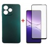Комплект для Oppo A5 Pro панель Soft + скло DENGOS (Green) (DG-KM-183)
