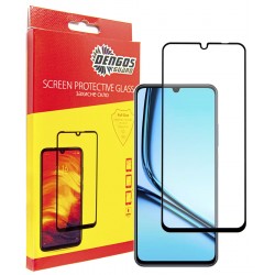 Захисне скло DENGOS Full Glue для Realme Note 50 (black)