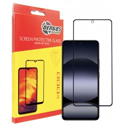 Защитное стекло DENGOS Full Glue для Xiaomi Redmi Note 14S (black)