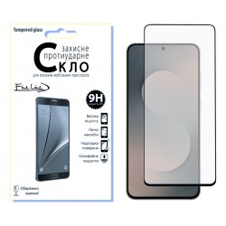 Защитное стекло Fine Line Full Glue для Samsung Galaxy S25 FE (Black)