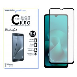 Защитное стекло Fine Line Full Glue для Motorola G06/G06 Power (Black)