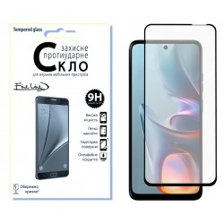 Захисне скло Fine Line Full Glue для Motorola E15/G35 (Black)