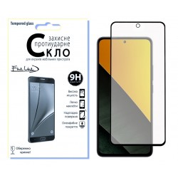 Защитное стекло Fine Line Full Glue для Poco M7 Pro 5G (Black)