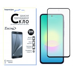 Защитное стекло Fine Line Full Glue для Samsung Galaxy A27 (Black)