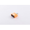 Переходник DENGOS (кабель в оболонці) OTG USB - Micro-USB (ADP-008-ORANGE)