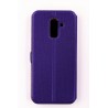 Чехол-Книжка FINE LINE (flipp-BOOK Call ID) Samsung Galaxy J8 2018 (J800) (blue)
