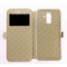 Чохол-Книжка FINE LINE (flipp-BOOK Call ID) Samsung Galaxy J8 2018 (J800) (black)