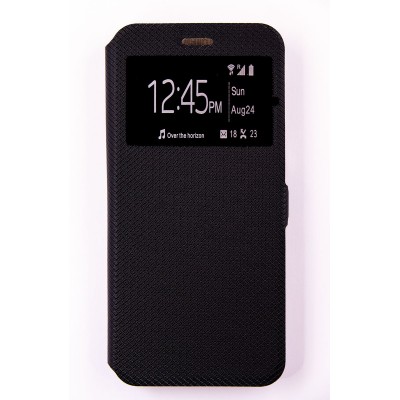 Чохол-Книжка FINE LINE (flipp-BOOK Call ID) Samsung Galaxy J8 2018 (J800) (black)