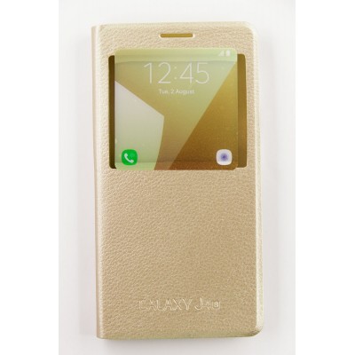 Чехол-Книжка FINE LINE для Samsung Galaxy J4 2018 (J400) (gold)