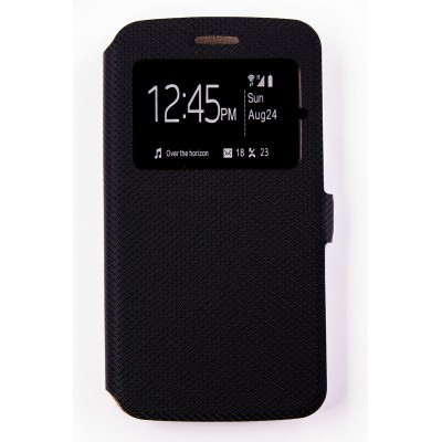 Чохол-Книжка DENGOS (flipp-BOOK Call ID) Motorola Мото С (xt1750) (black)