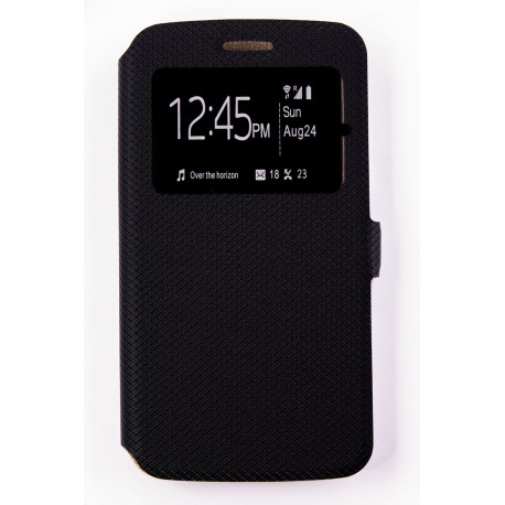 Чехол-Книжка DENGOS (flipp-BOOK Call ID) Motorola Мото С (xt1750) (black)