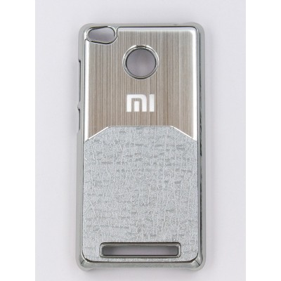 Чехол (накладка) под метал для XIAOMI Redmi 3/3s (silver)