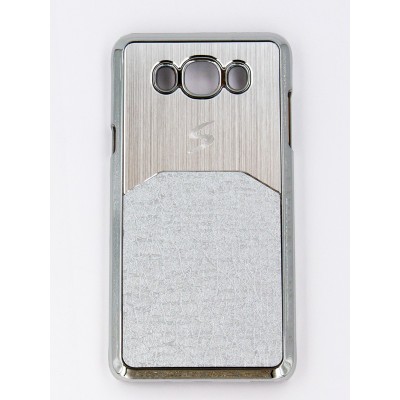 Чехол (накладка) под метал для SAMSUNG J710 (silver)