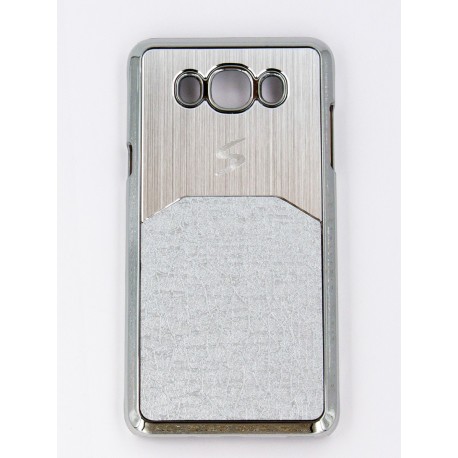 Чехол (накладка) под метал для SAMSUNG J710 (silver)