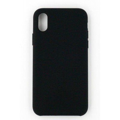 Чехол-панель Dengos (Back Cover) "Silicon" для iPhone X (black)