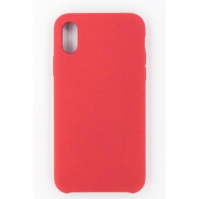 Чехол-панель Dengos (Back Cover) "Silicon" для iPhone X (red)