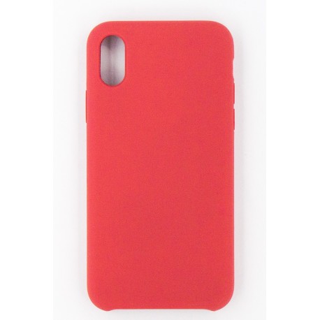 Чехол-панель Dengos (Back Cover) "Silicon" для iPhone X (red)