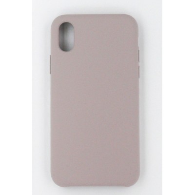 Чехол-панель Dengos (Back Cover) "Silicon" для iPhone X (grey)