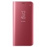 Чехол (flipp-BOOKClear Veiw Standing Cover) для iPhone 7 (pink)