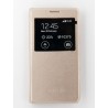 Чохол-книжка DENGOS (Flipp-Book Call ID) для Samsung Galaxy J7 (J700H), золотистий