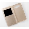 Чехол-книжка DENGOS (Flipp-Book Call ID) для Samsung Galaxy J5 (J500H), золотистый