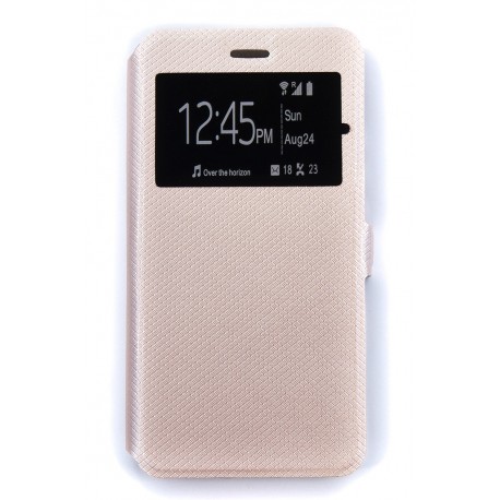 Чехол-Книжка DENGOS (flipp-BOOK Call ID) HUAWEI P Smart (gold)