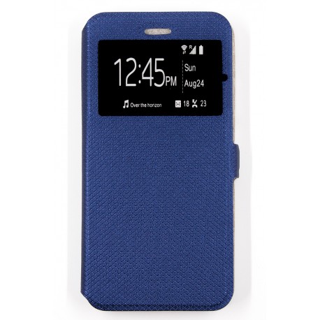 Чехол-Книжка DENGOS (flipp-BOOK Call ID) Huawei Y7 Prime 2018 (blue)