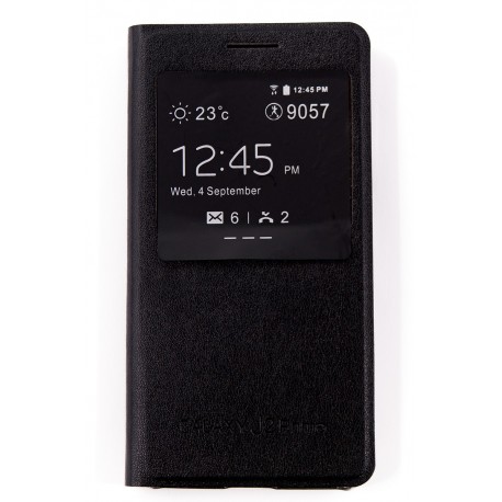 Чехол-Книжка DENGOS (flipp-BOOK Call ID) Samsung Galaxy J2 Prime (G532) (black)