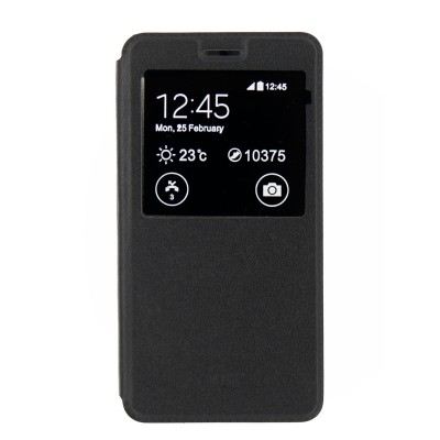 Чохол-книжка FINE LINE (Flipp-Book Call ID) для Huawei Y5 II, чорний